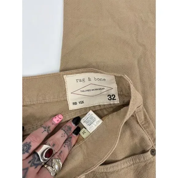 Rag & Bone Tan mens Pants (B52) - Picture 5 of 8